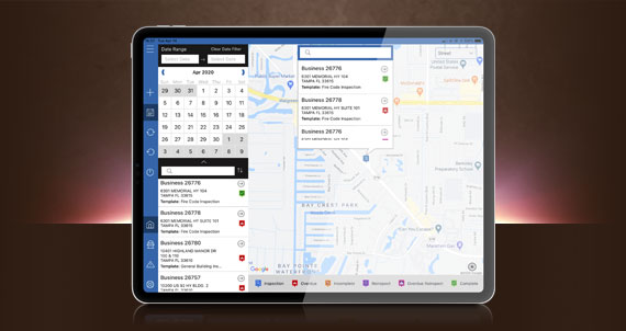 ipad pro streamline inspections mapping
